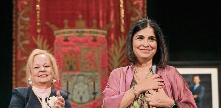 GRAFCAN2447. LAS PALMAS DE GRAN CANARIA (ESPAÑA), 17/06/2023.- La exministra de Sanidad Carolina Darias, del PSOE, ha sido elegida este sábado alcaldesa de Las Palmas de Gran Canaria. EFE/Ángel Medina