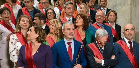 Sirera Trias y Collboni después de la investidura