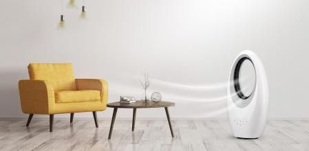 Los mejores ventiladores sin aspas para estar frescos y seguros cerca de niños