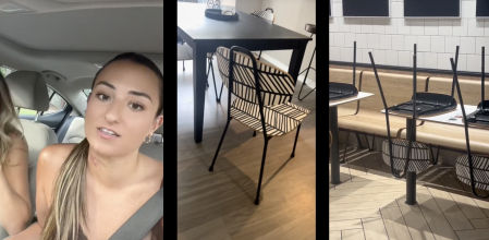 Compra unas sillas por Internet y descubre que eran robadas de una cadena de comida rápida: “Cuatro por 100 dólares, una ganga”