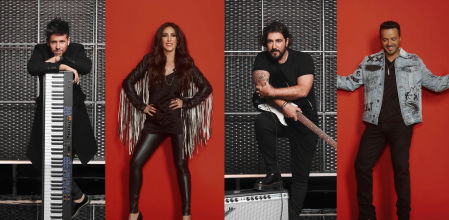 Los coaches elegidos para esta nueva edición de 'La Voz'