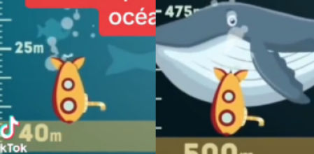 La variación del océano en base a su profundidad