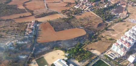 Incendio en Sant Boi de Llobregat