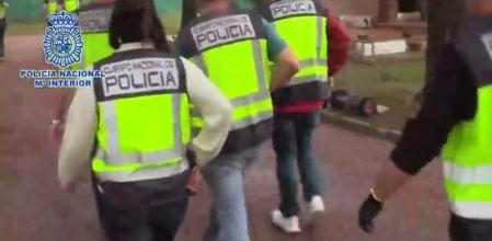 Operativo de la Policía Nacional contra el narcotráfico