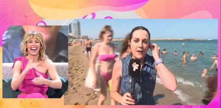 Emma García corta un directo por una chica en 'topless'