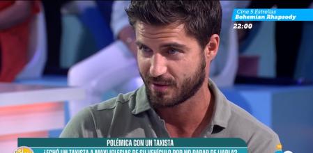Maxi Iglesias, tras un supuesto conflicto con un taxista