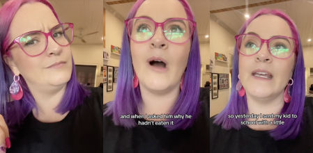 Una profesora veta la comida poco saludable de un niño y desata la furia de su madre