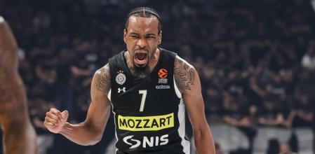 Kevin Punter, con el Partizan