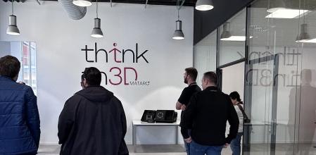 Entrada a la aceleradora ThinkIn 3D Mataró de TecnoCampus