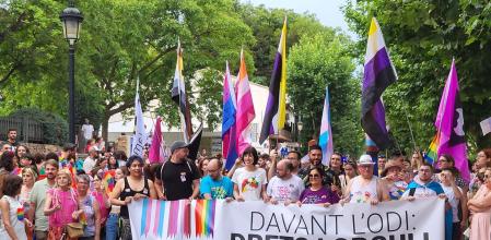 Manifestación que recorre esta tarde las calles de Nàquera