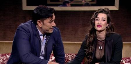 Jesús Molinero con su hija Adara, concursante de 'Supervivientes 2023'