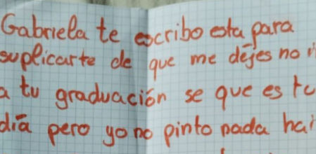 El inicio de la carta