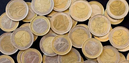 Monedas de euro, en una imagen de archivo