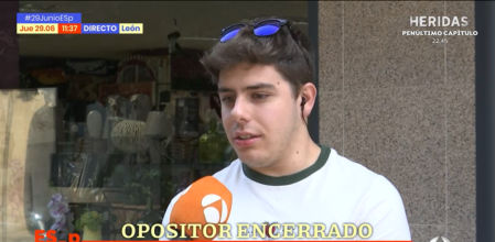 Erick ha asegurado que sacó buena nota