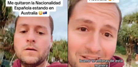 Un tiktoker pierde su nacionalidad española tras vivir en Australia