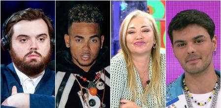 Ibai Llanos, Ozuna, Belén Esteban y Abraham Mateo
