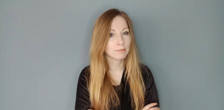 La escritoria ucraniana Victoria Amelina, fallecida a consecuencia del bombardeo ruso a una pizzería de Kramatorsk