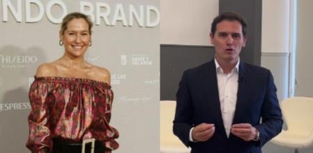 Fiona Ferrer y Albert Rivera