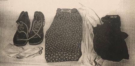 Fotograma de la ropa que vestía Helena Jubany el dia del crimen