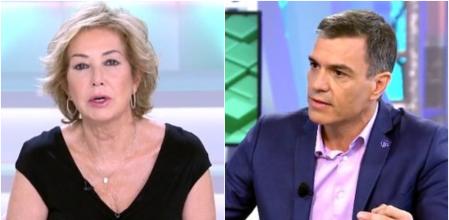 Ana Rosa Quintana bromea sobre las consecuencias de su entrevista con Pedro Sánchez