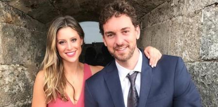 Pau Gasol y Cat McDonell en una imagen de archivo