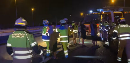 Momento del accidente