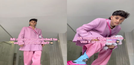 La madre del tiktoker no creía que fuera capaz de ir así