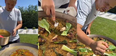 La paella al estilo vietnamita de Dabiz Muñoz