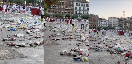 Un joven denuncia la cara oculta de las fiestas de San Fermín en Pamplona: “Madre mía”