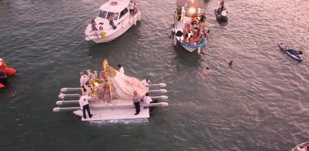 Festividad de la Virgen del Carmen en Estepona.