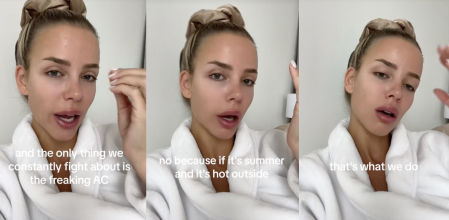 Una joven explica por qué la lucha por poner el aire acondicionado está afectando a su relación de pareja: “Me pongo enferma”