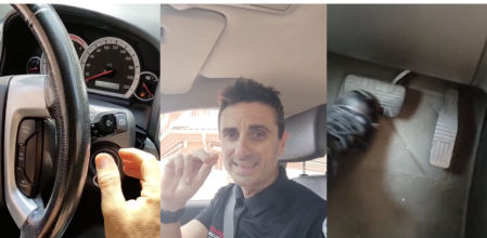 Un instructor del SAMU enseña qué hacer si te quedas sin frenos: “No tires del freno de mano”