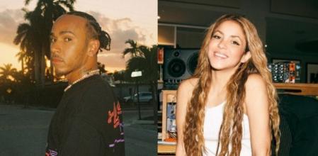 Lewis Hamilton y Shakira