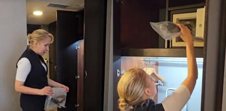 Esto es lo más raro que ha visto guardar en la caja fuerte de la habitación una empleada de un hotel