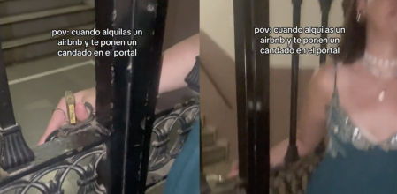 Alquilan un piso por Airbnb y al volver de fiesta a las 4 de la mañana el portal está cerrado: “Le voy a reventar”