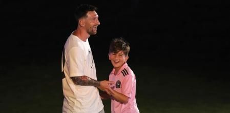 Cómplices: Leo y Thiago Messi en el DRV PNK Stadium