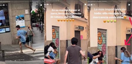 Oto Vans presencia un robo en Madrid