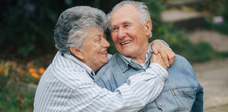 Imagen de archivo de una pareja de ancianos&nbsp;