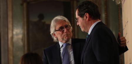 Josep Sánchez Llibre y Antonio Garamendi