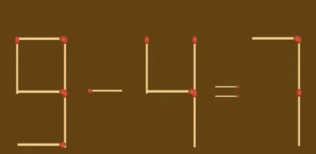 Desafío visual: ¿Eres capaz de corregir la operación moviendo tan solo dos cerillas?