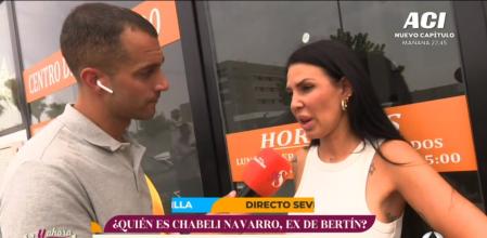Primeras palabras de Chabeli Navarro tras conocer que Bertín Osborne tomará acciones legales contra ella: ''No tengo miedo''