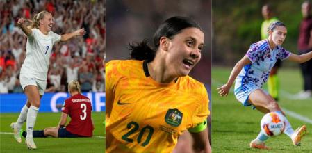 Beth Mead, Sam Kerr y Aitana Bonmatí