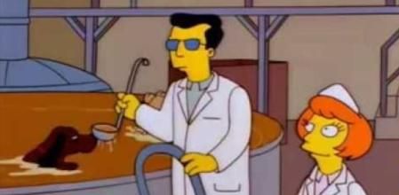 Una escena de Los Simpson utilizada como meme.