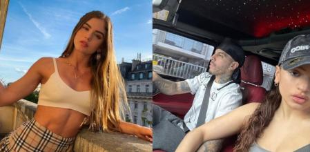 Valeria Duque y Rauw Alejandro y Rosalía