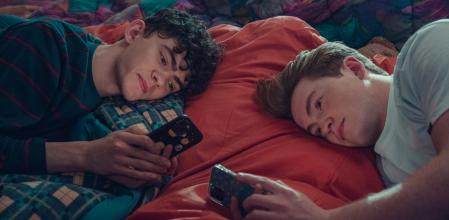 Joe Locke y Kit Connor en una imagen de 'Heartstopper'.