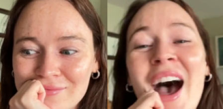 La reacción al escuchar el sonido