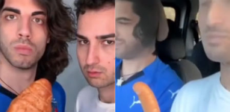 Este dúo cómico demuestra que con la comida italiana no se juega