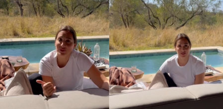 Cansada y sin patrocinios: el vídeo más natural y surrealista de Tamara Falco que desvela su periplo por África