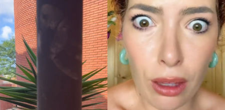 Esta madre se sorprende al descubrir las misteriosas marcas de manos en la terraza, mientras sus hijos mencionan al enigmático "hombre de la ventana" que los visita por la noche