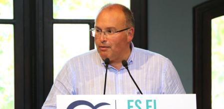 El vicesecretario de Organización del PP, Miguel Tellado, en un acto del PP a Barcelona